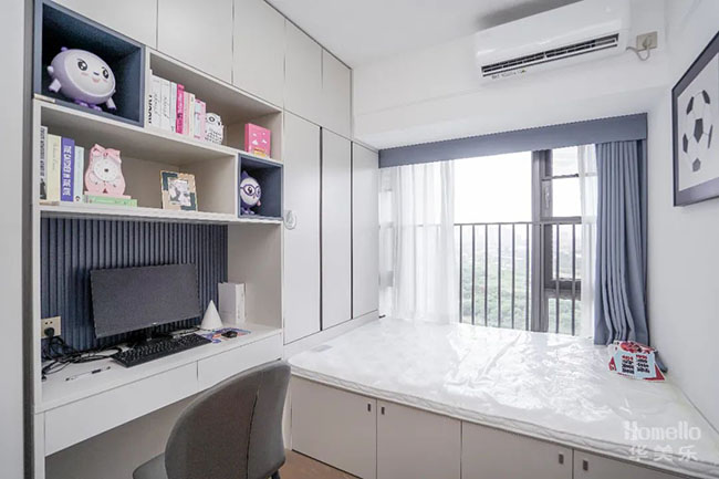 98㎡簡約風(fēng)三居，家里這樣裝省心省錢又不易過時，滿滿的實用與高級感